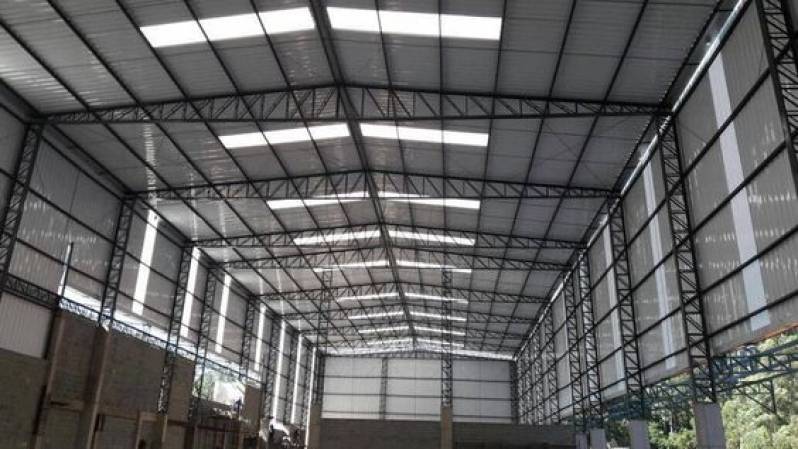 Empresa de Estrutura Metálica para Garagem Industrial Jardim Paulista - Estrutura Metálica para Hangar