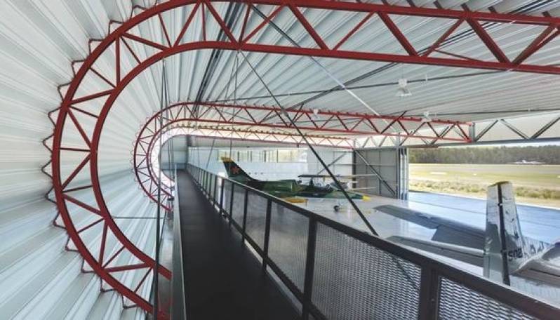 Estrutura Metálica para Hangar Preço Perus - Estrutura Metálica para Varandas
