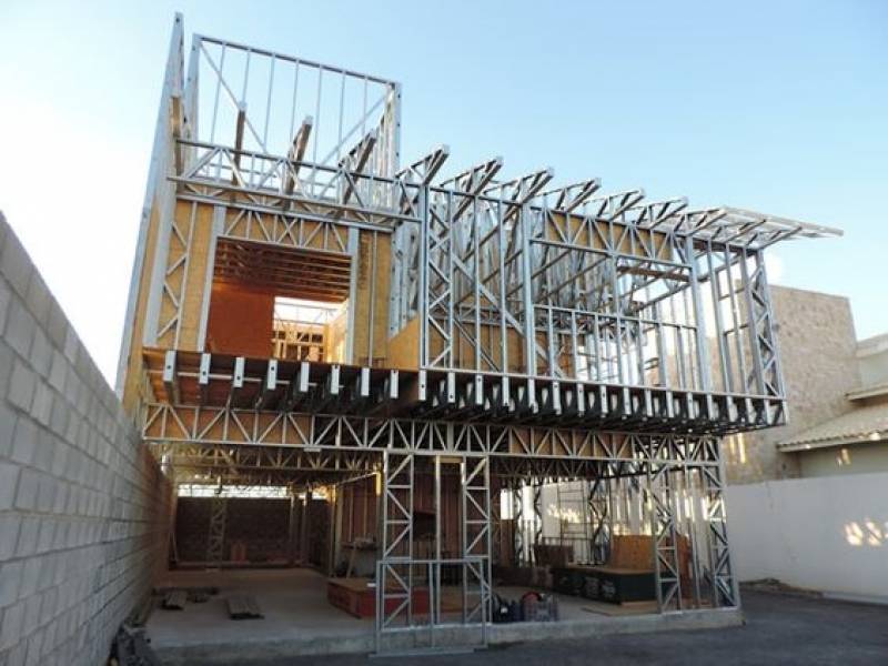 Estruturas Metálicas para Casas Vila Universal - Estrutura Metálica para Mezanino