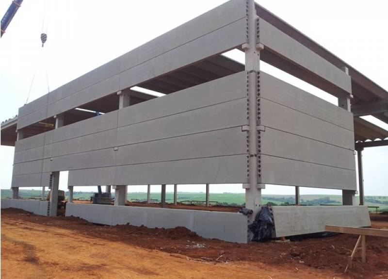 Orçamento de Galpão de Pré Moldado Vila Universal - Muro Pré Moldado de Concreto