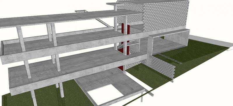 Orçamento de Projeto de Alvenaria Estrutural Vila Formosa - Alvenaria Estrutural Aparente