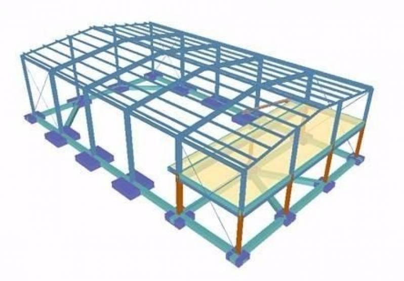 Quanto Custa Estrutura Metálica para Garagem Industrial Jardim Santa Terezinha - Estrutura Metálica para Garagem Industrial