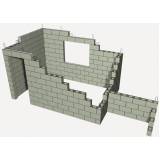 orçamento de alvenaria estrutural com blocos de concreto Conjunto Residencial Butantã